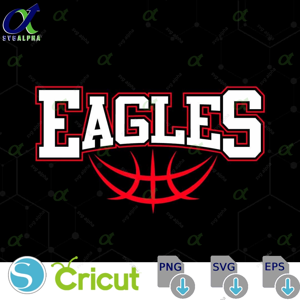 Eagles Mascot Svg Png Eagles Basketball Svg Varsity Eagles Shirt School Spirit Mascot Basketball Cheer Sublimation Basketball Mom Svg
